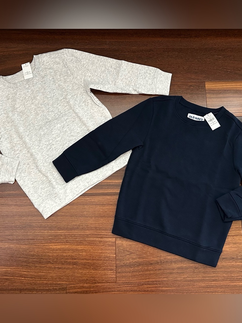 BNWT Old Navy Kids Sweatshirt Duo – Navy and Light Grey